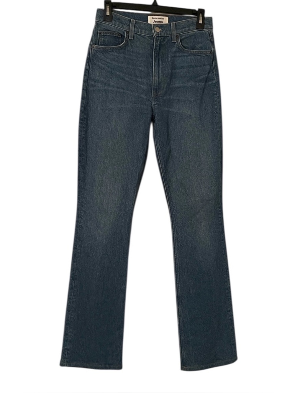 Reformation‎ Women's Blue Wash La Jolla Cindy Bootleg Jeans Size 26